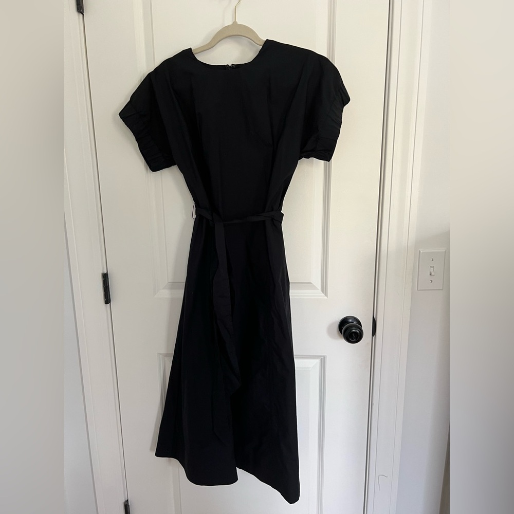 Banana Republic Elegant Black Midi Dress